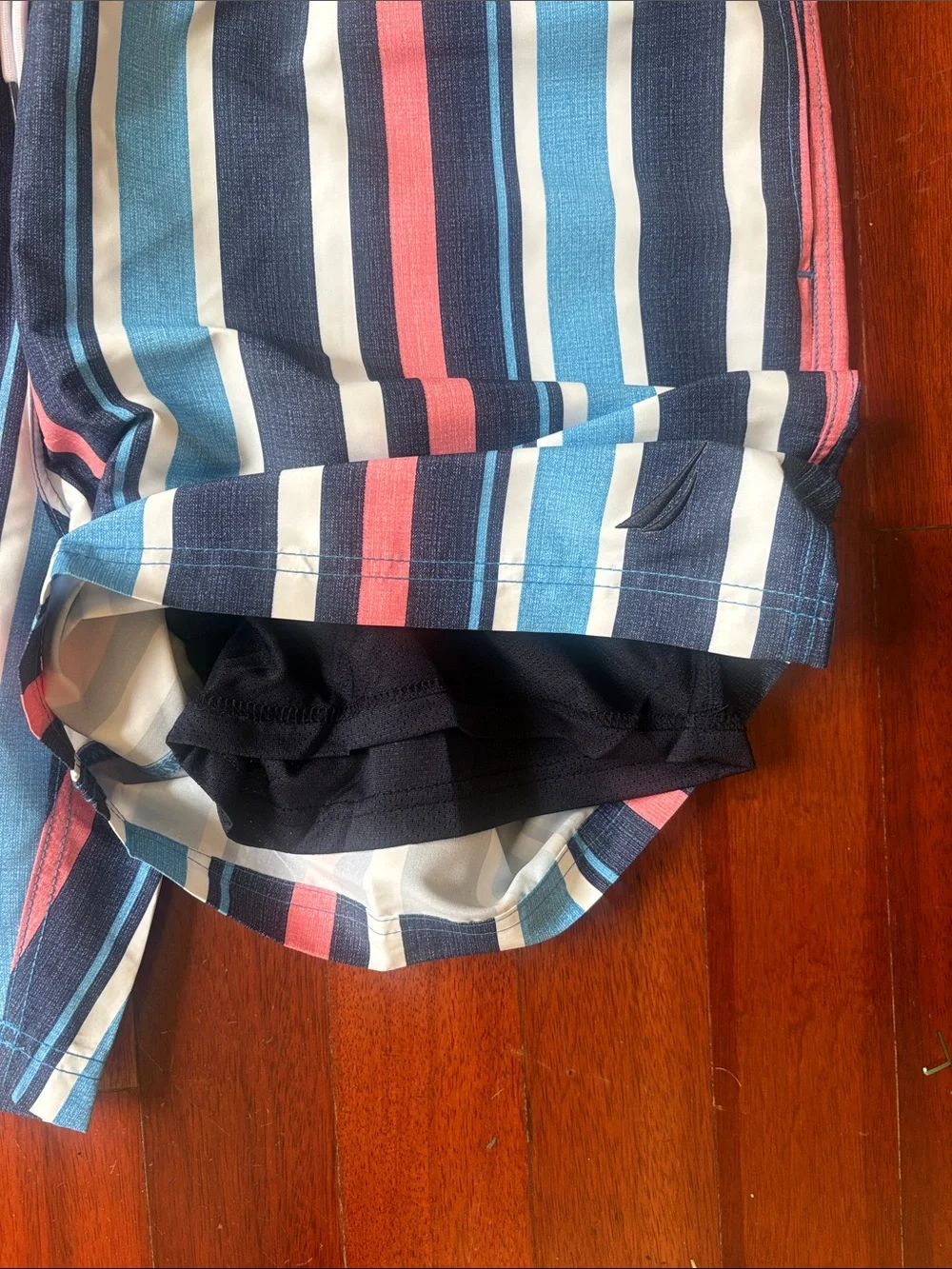 Nautica Men's Striped Swim Trunks
